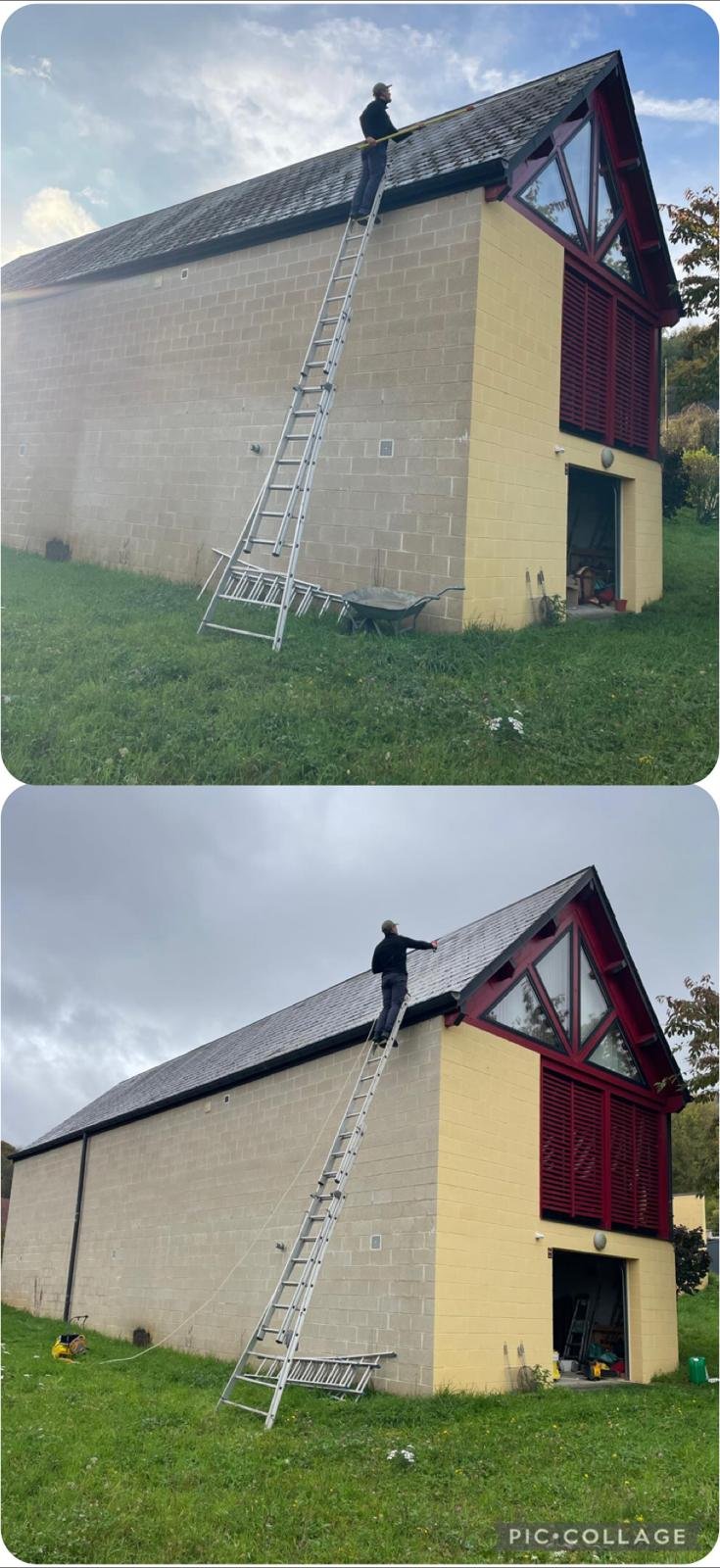 Nettoyage et démoussage Rénovation toiture 59552